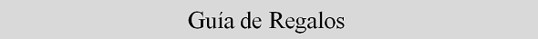 Guía de Regalos