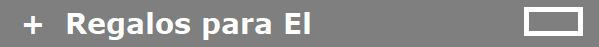 Regalos para el