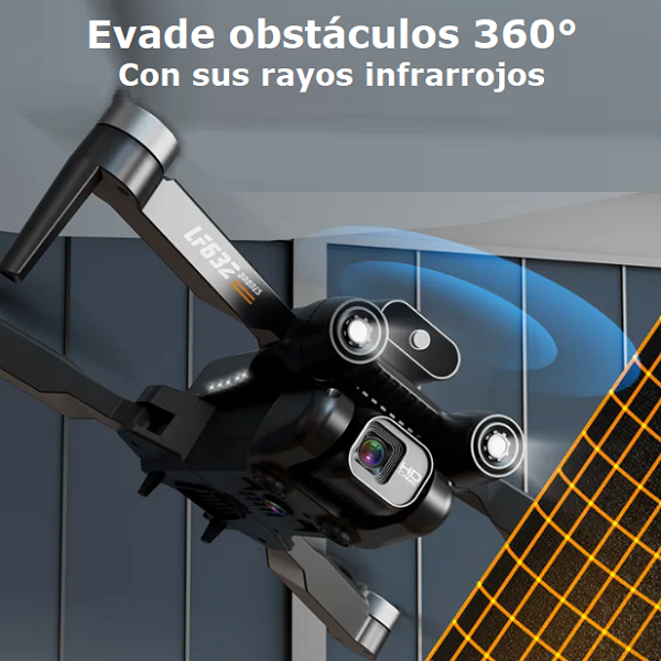 Dron Plegable Sin Escobillas LF632
