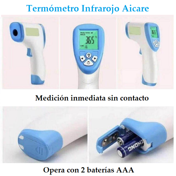 Termómetro infrarojo