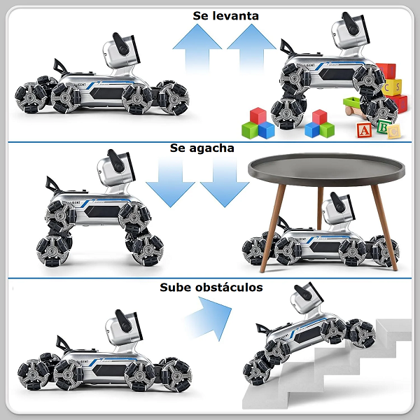 Perro Robot Acrobático RC
