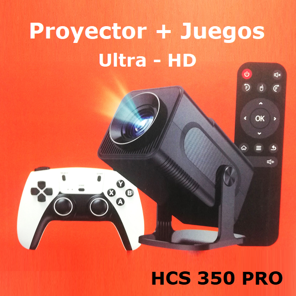 Proyector con Juegos HCS 350 Pro
