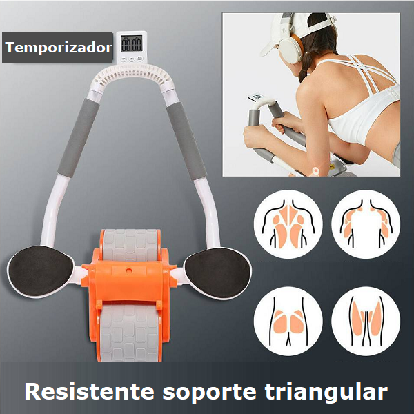 Rueda Abdominal con Retorno Automático