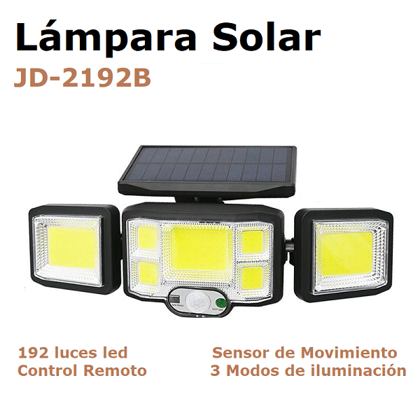 Lámpara solar JD-2192B