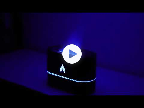 Humidificador de Luz Nocturna Simula Llama, www.comprasin.com