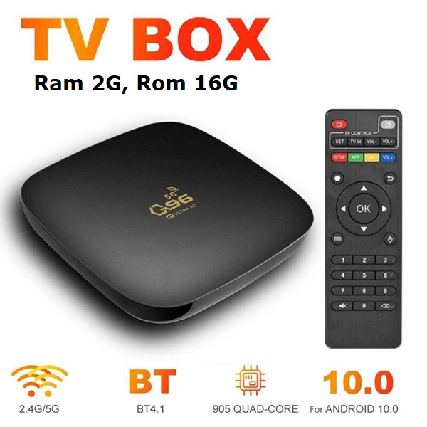 Tv Box Q96 5G 4K ULTRA HD
