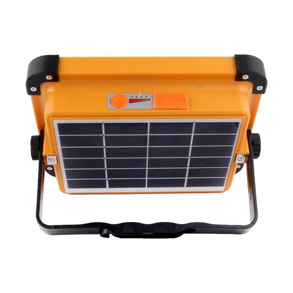 Lámpara Solar Portable 200w y Cargador USB.