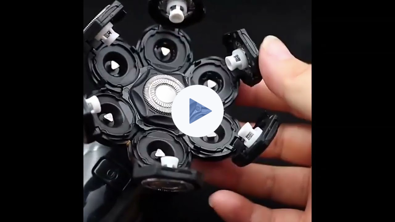 Afeitadora de Cabeza con 7 Cabezales, www.comprasin.com