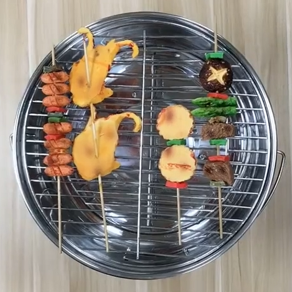 BBQ Grill de acero inoxidable