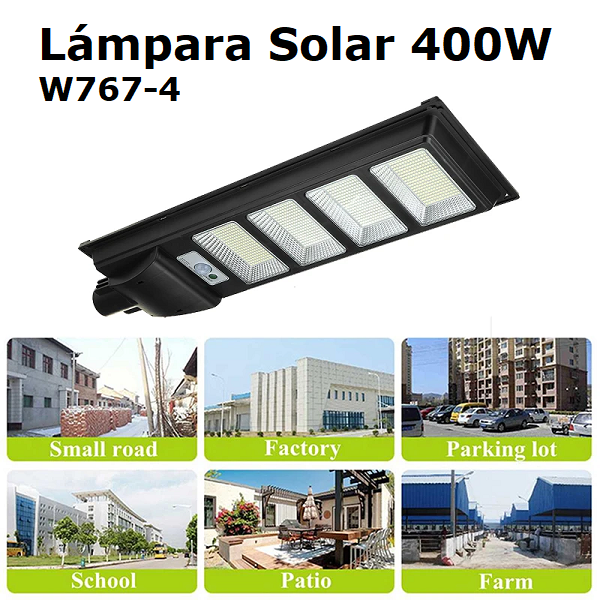 Lámpara Solar 400W 767-4