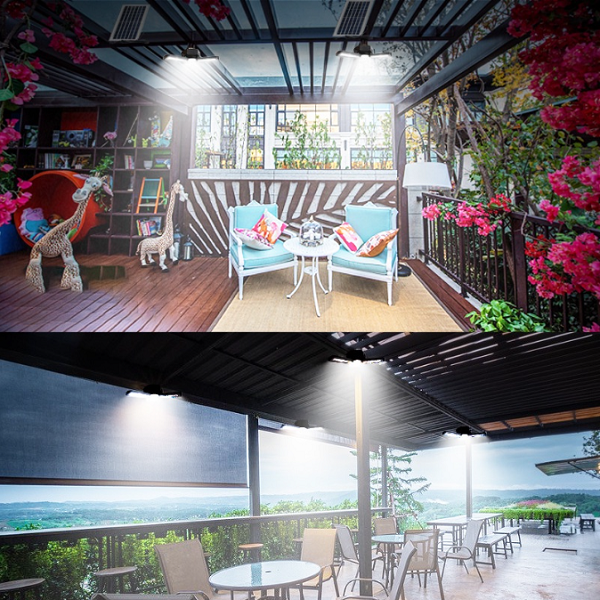 Lámparas Solares Tipo Ventilador