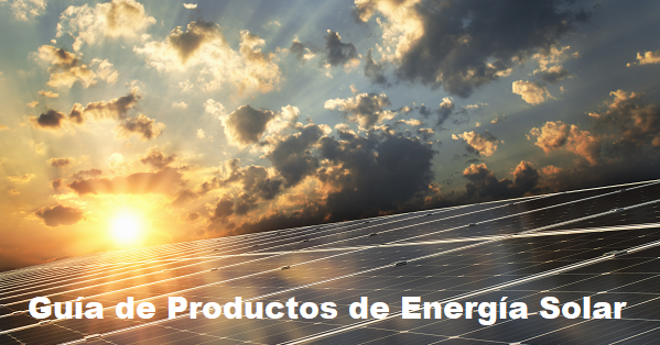 Guia de productos solares