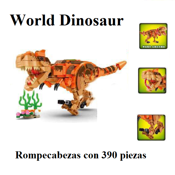 Rompecabezas World Dinosaur