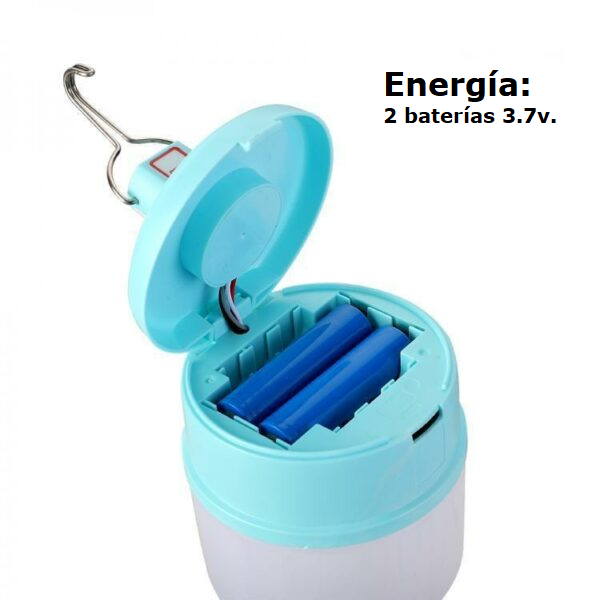 Lámpara de Carga Solar y USB YB-18