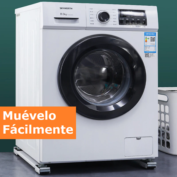 Soporte móvil de muebles y artefactos