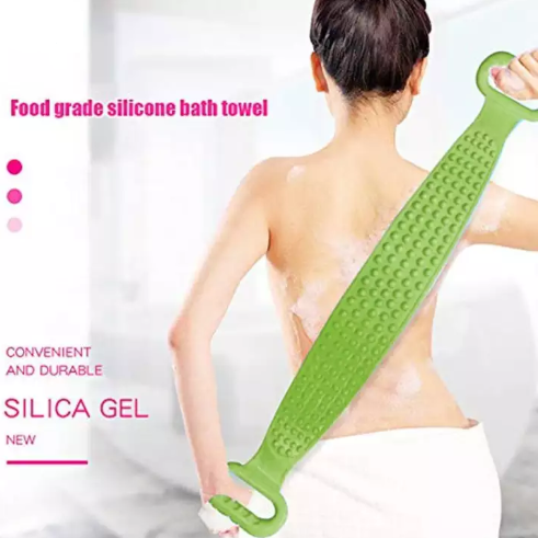 Cinturón masajeador y limpiador de baño