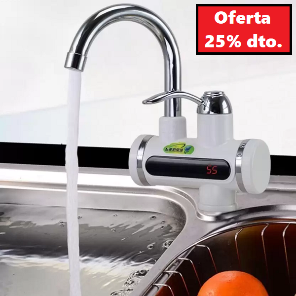 Grifo Eléctrico de Agua Caliente de Mesón