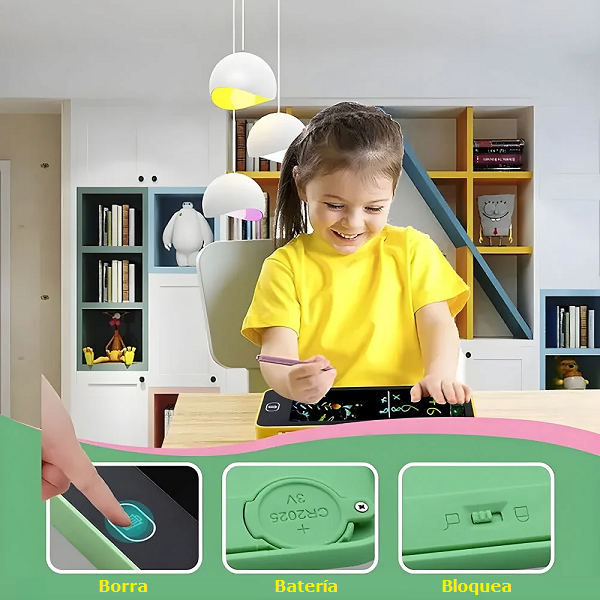 Estuche de Lápices con Pantalla LCD