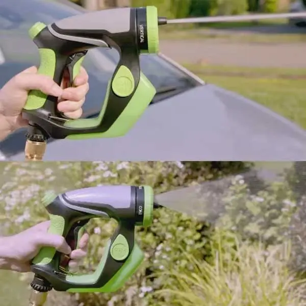 Pistola de manguera 4 jets en 1