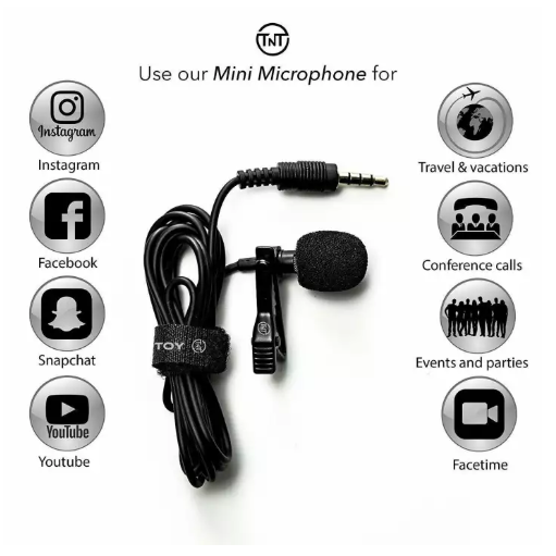 Micrófono de solapa