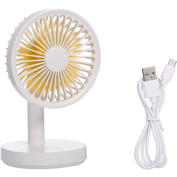 Ventilador de Mesa Portátil y Recargable