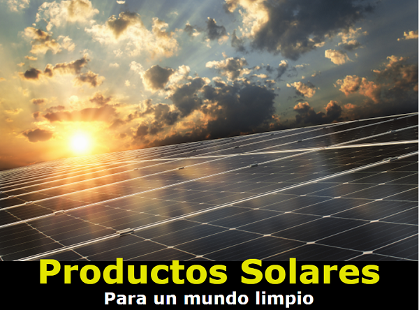 Porductos solares