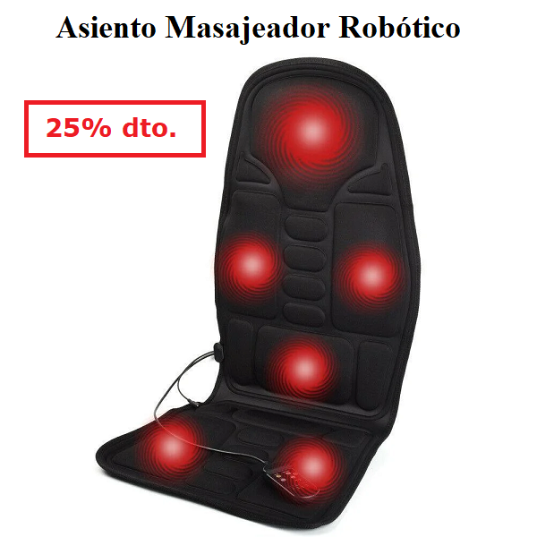 Asiento masajeador robótico