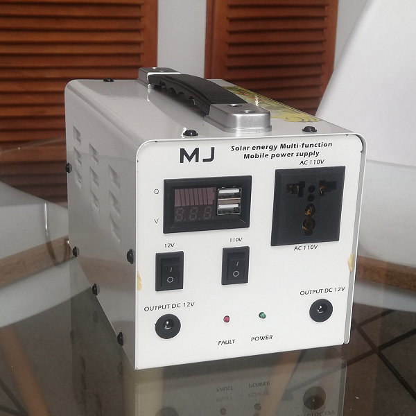 Generador Solar Móvil 24000mAh
