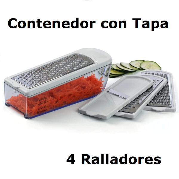 Multi Rallador con contenedor