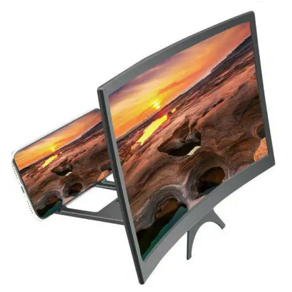 Pantalla curva amplificadora de celular