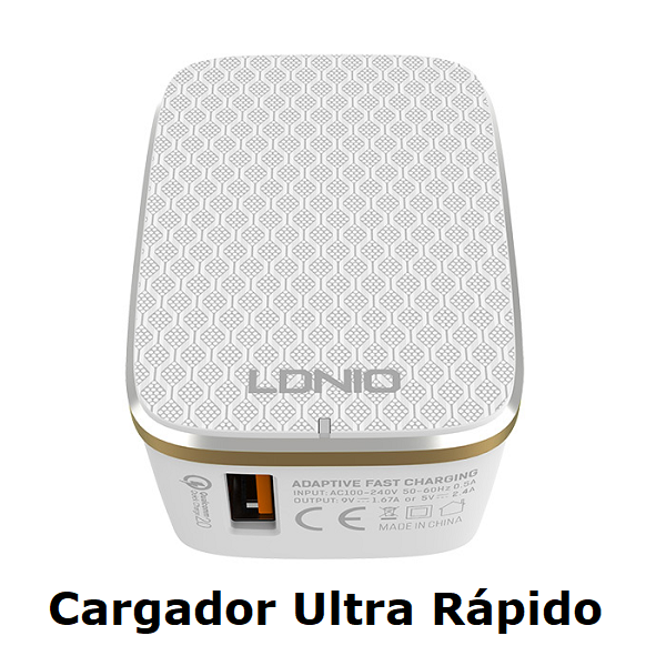 Cargador ultra rápido