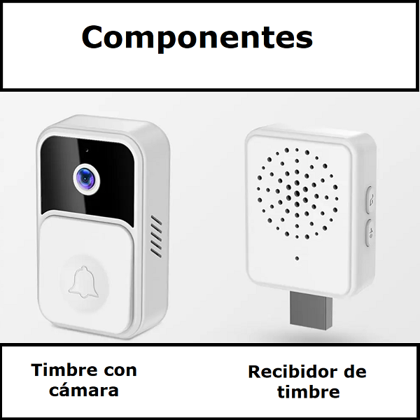Timbre con video wifi