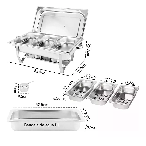 Calentador de Buffet