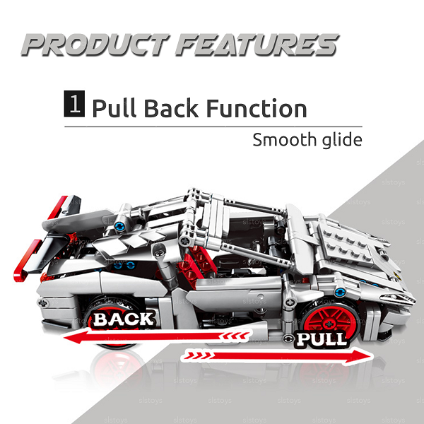 Carro armable 369 bloques