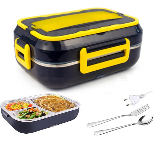 Lonchera Eléctrica con Plato de Acero Inoxidable