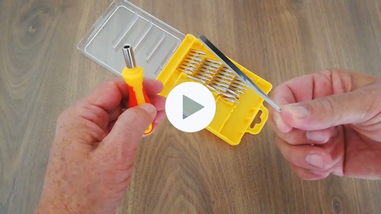 Juego de Destornilladores de Precisión 32 en 1, www.comprasin.com