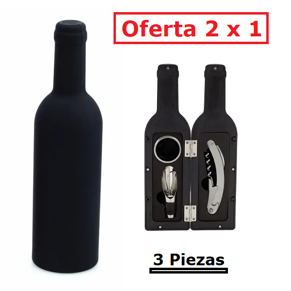Set de Vino de Tres Piezas