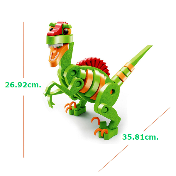 Rompecabezas dinosaurio 3 D