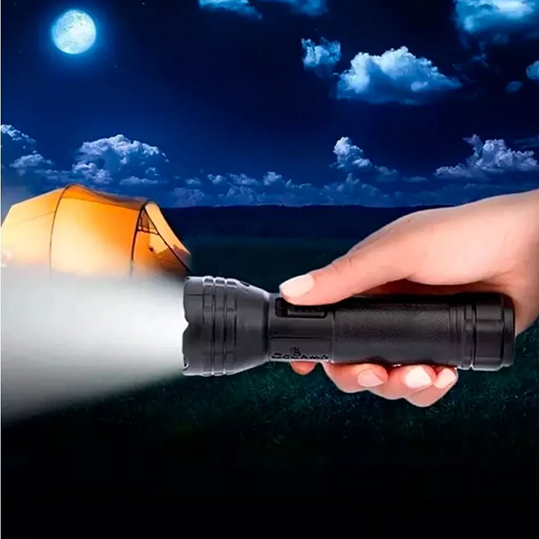 Kit Linterna, Foco y Panel Solar