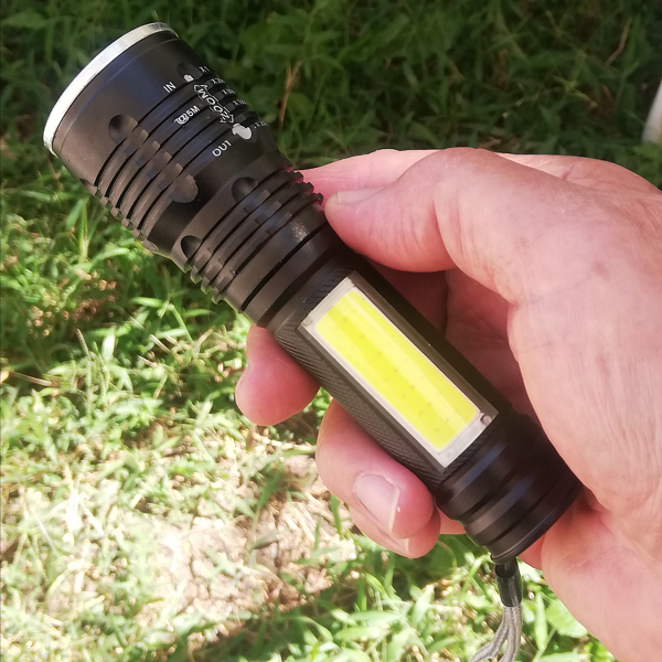 Linterna doble luz T6-30