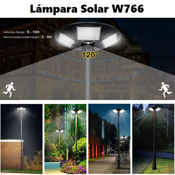 Lámpara Solar W766