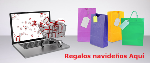 Regalos navideños Aquí