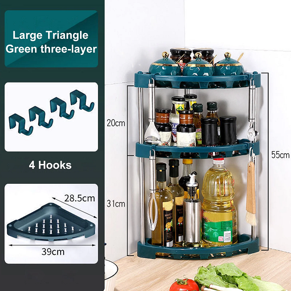 Estante Triangular Esquinero