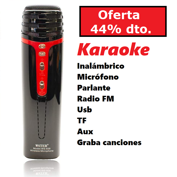 Micrófono de Karaoke