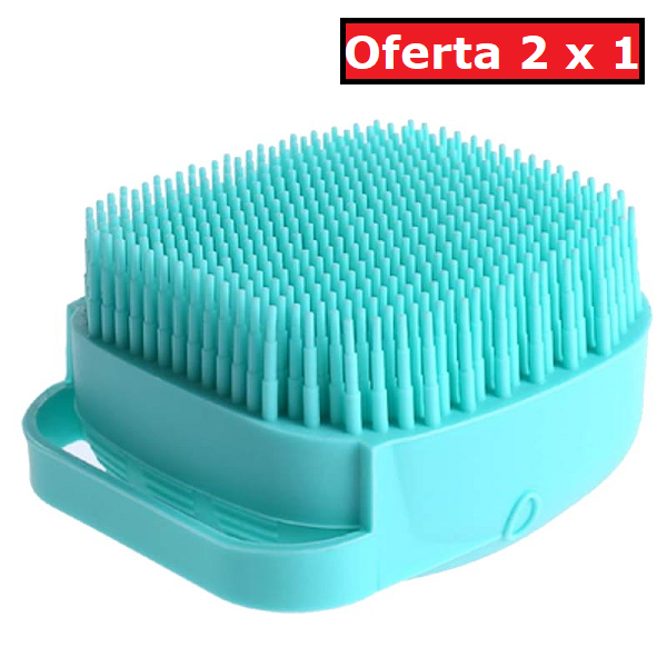 Cepillo Masajeador de Silicona