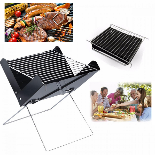 Parrilla plegable y portátil