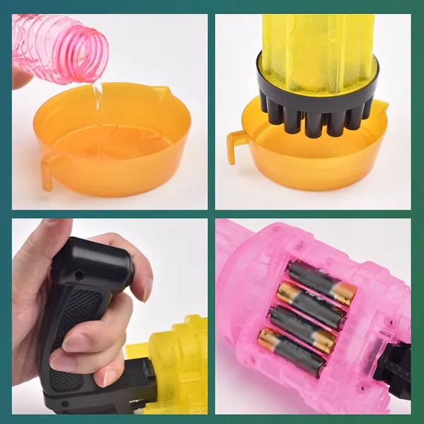 Máquina de burbujas eléctrica