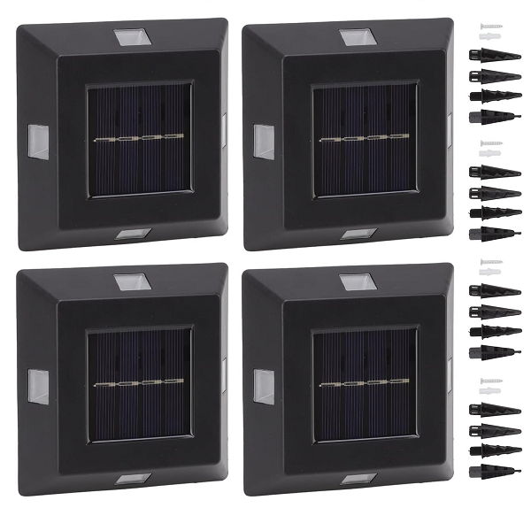 Pack de 4 luces solares