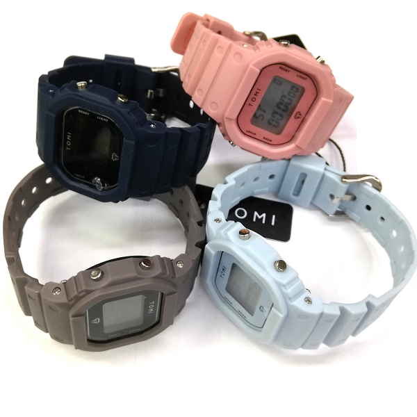 Reloj Tomi Slate Carbon Black