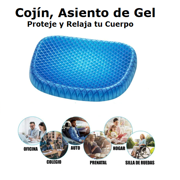 Cojín Asiento de Gel